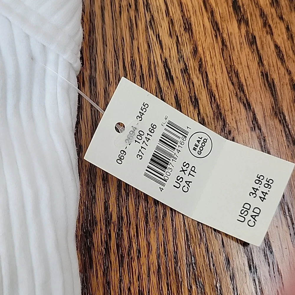 Aerie Halter Neck Cropped Ribbed Top - Picture 2 of 4